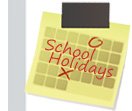 school holidays